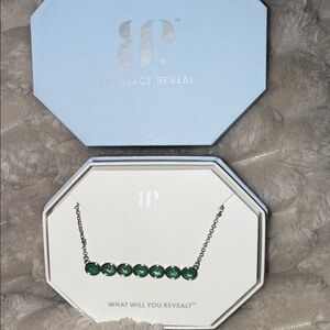 BP Green Gemstone Necklace